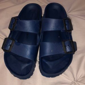 Blue Birkenstock’s
